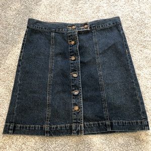 Denim skirt